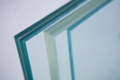 4.38mm laminated glass